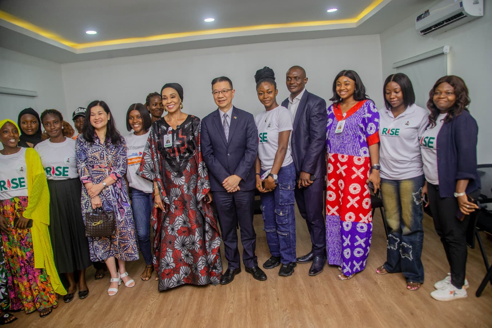 Strategic discussions between Judith Ogbara and the Taiwanese delegation